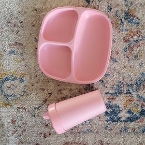 Pink Re‎ Play Cup and Plate set
